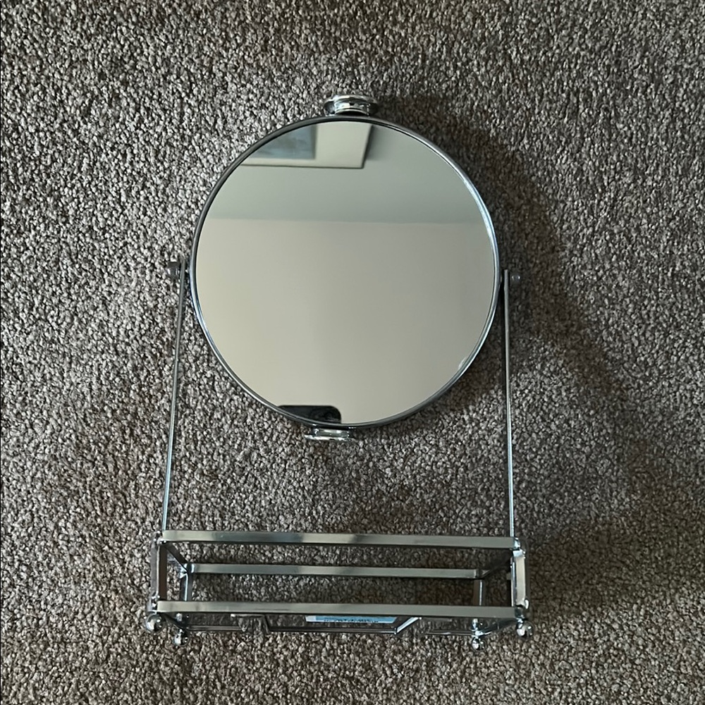 Vanity Two Way Mirror with Shelf